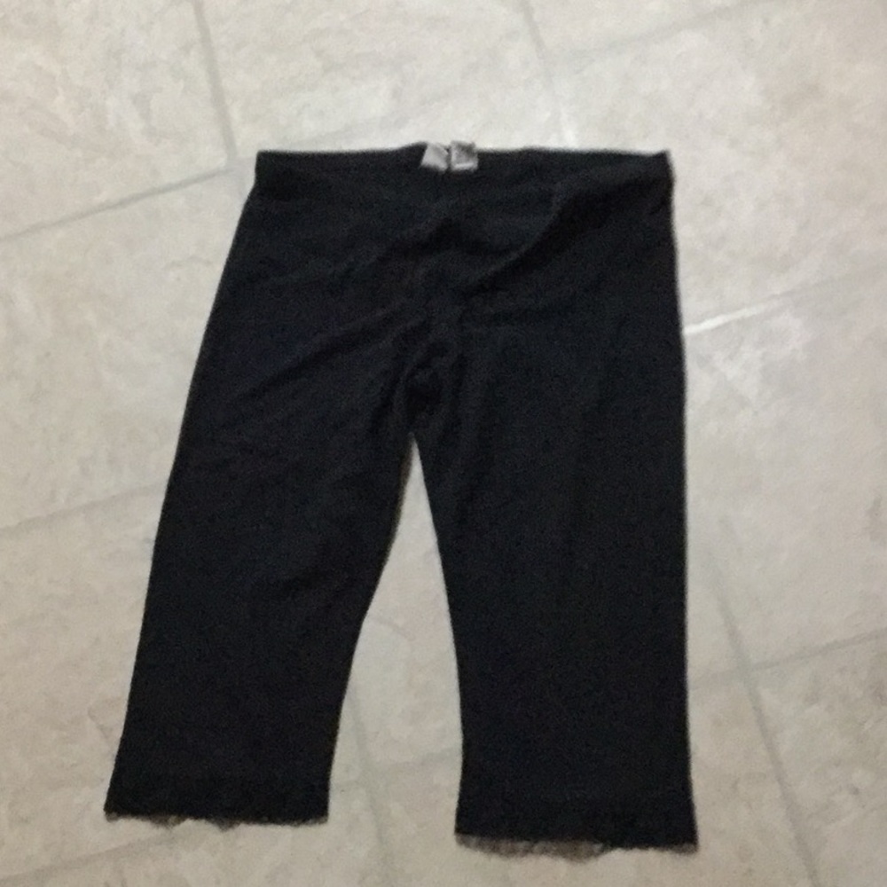 Black Capri legging